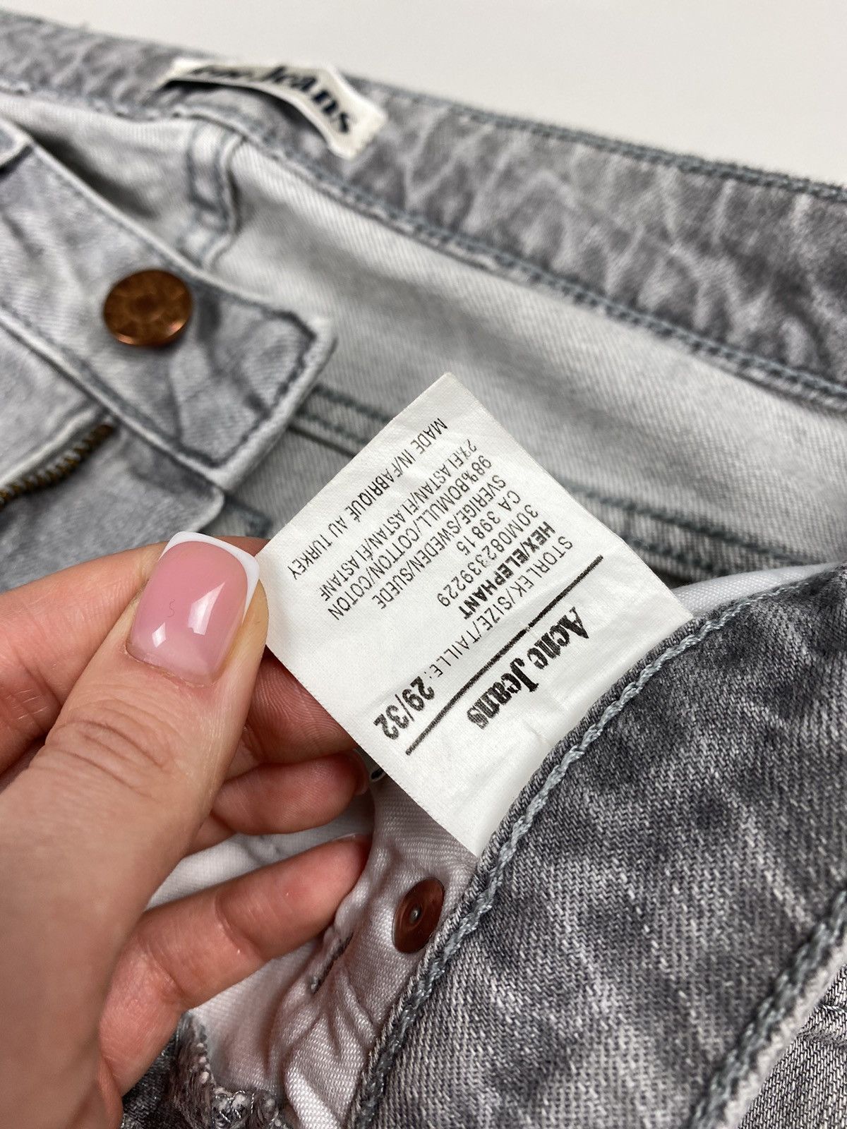 Acne Studios Acne Jeans Hex / Elephant ladies jeans size 29 / 32 Size 29" - 13 Thumbnail