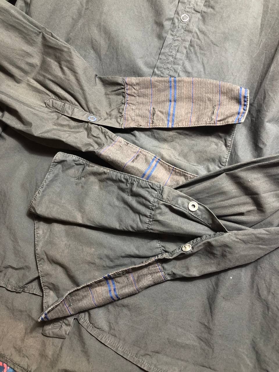Diesel × Vintage Vintage Diesel Metal Logo Button Up Shirt Y2K Size US M / EU 48-50 / 2 - 5 Thumbnail