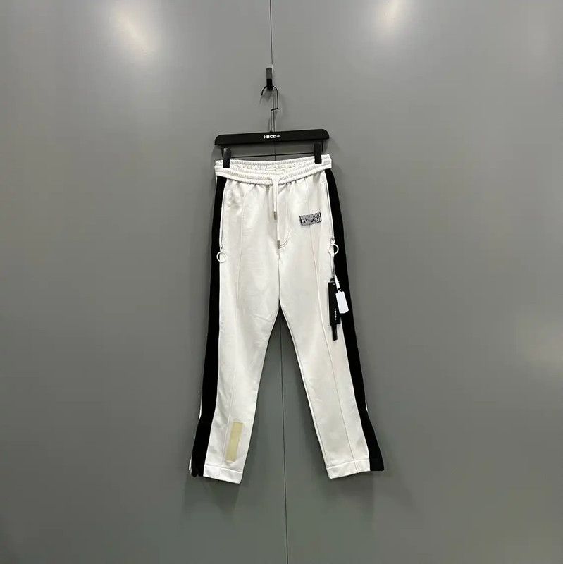 Off-White Off-White Casual White Pants for Men 0089 Size US 27 - 1 Thumbnail