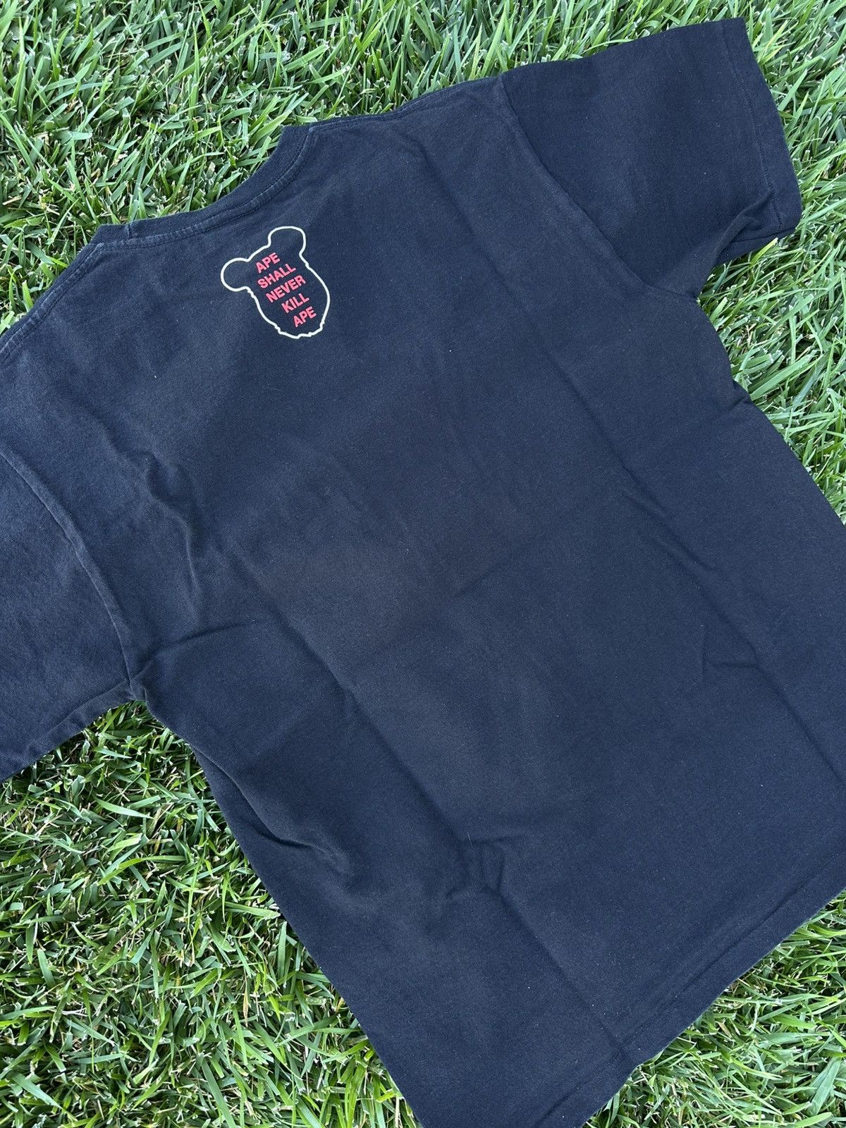Bape × Medicom Toy Bape x Medicom Toy Be@r Brick College Bear T-Shirt Medium Size US M / EU 48-50 / 2 - 2 Thumbnail