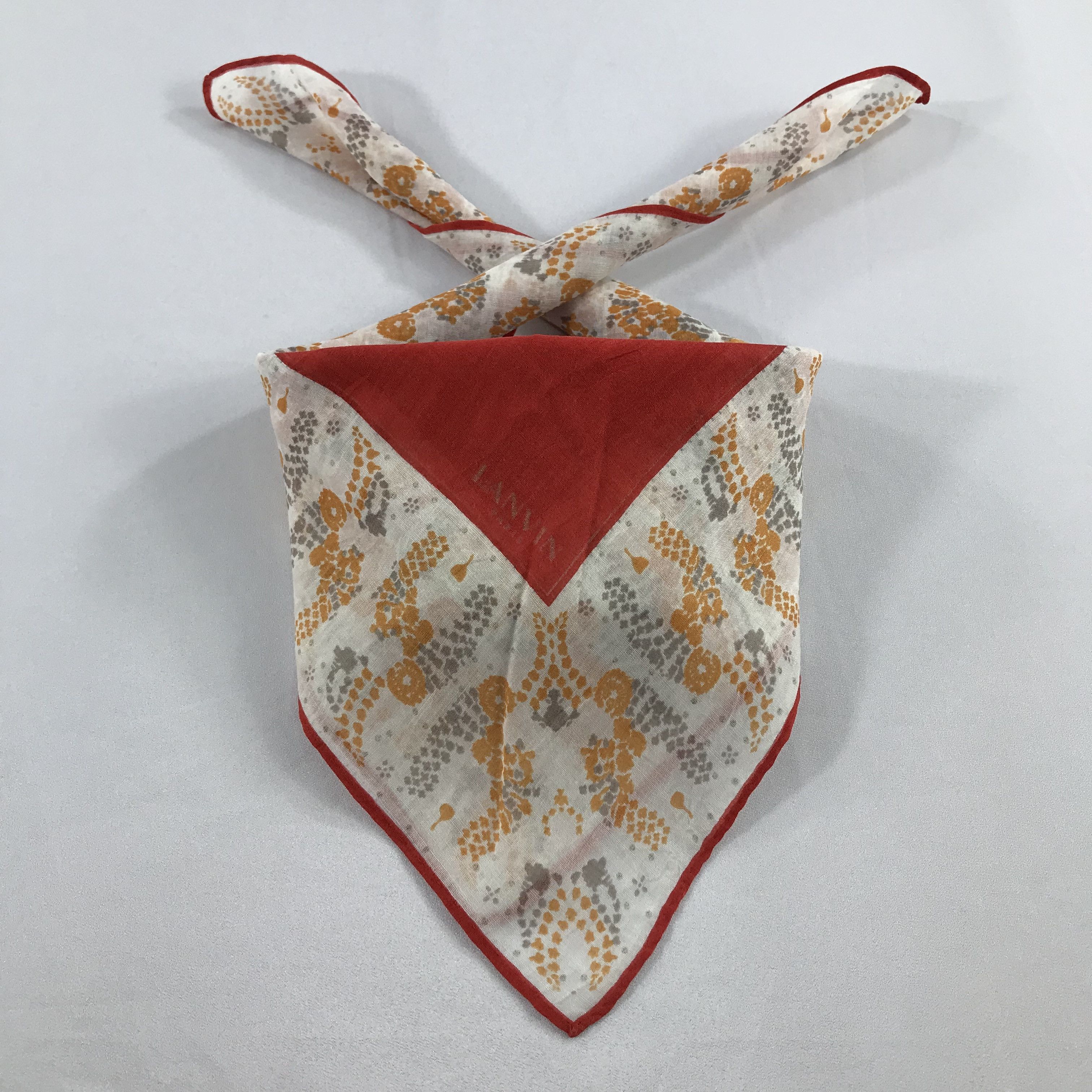 Lanvin × Vintage Lanvin Bandana / Handkerchief / Neckerchief - S2019 Size ONE SIZE - 3 Thumbnail