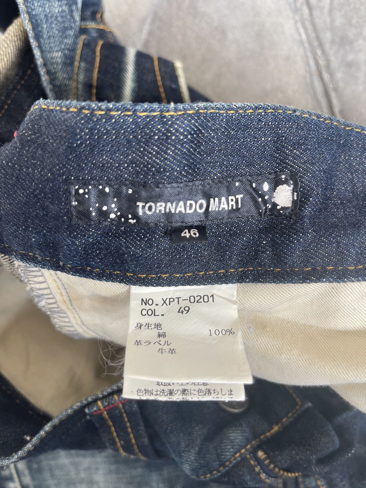Tornado Mart JAPAN MADE Tornado Mart Paint Splatter Bootcut Flare Size US 34 / EU 50 - 10 Thumbnail