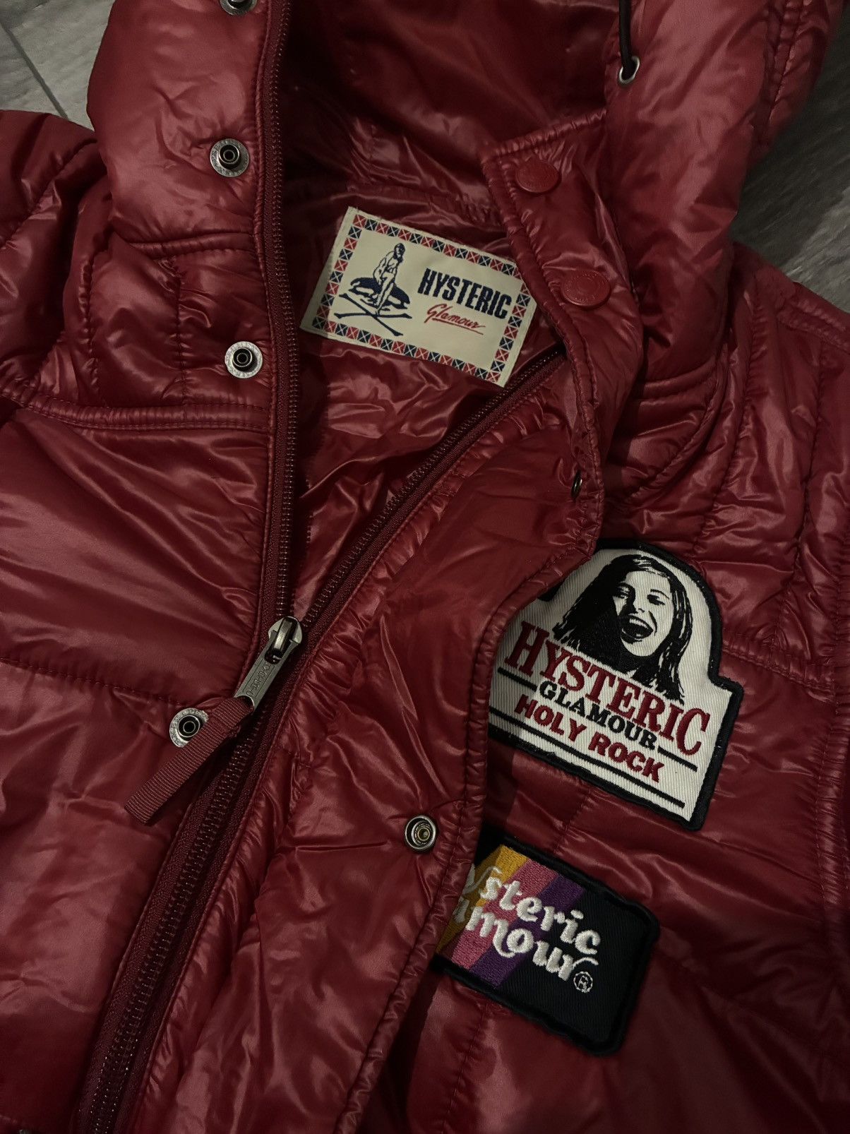Hysteric Glamour Hysteric glamour red puffer jacket Size US S / EU 44-46 / 1 - 3 Thumbnail