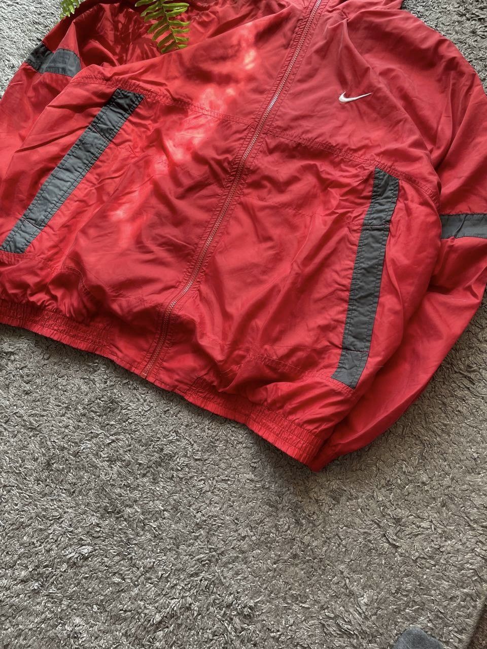 Nike × Vintage 90s Nike Vintage Light Jackets Streetwear Big Logo Swoosh Size US XL / EU 56 / 4 - 11 Thumbnail