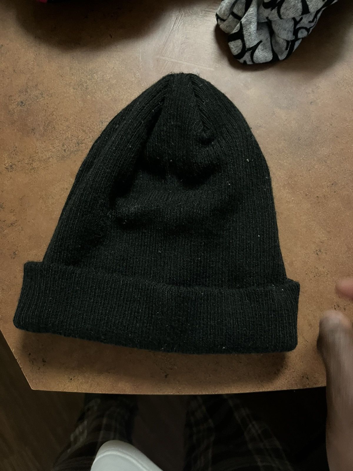 Champion × Vintage Black Vintage Champion Beanie Size ONE SIZE - 2 Thumbnail