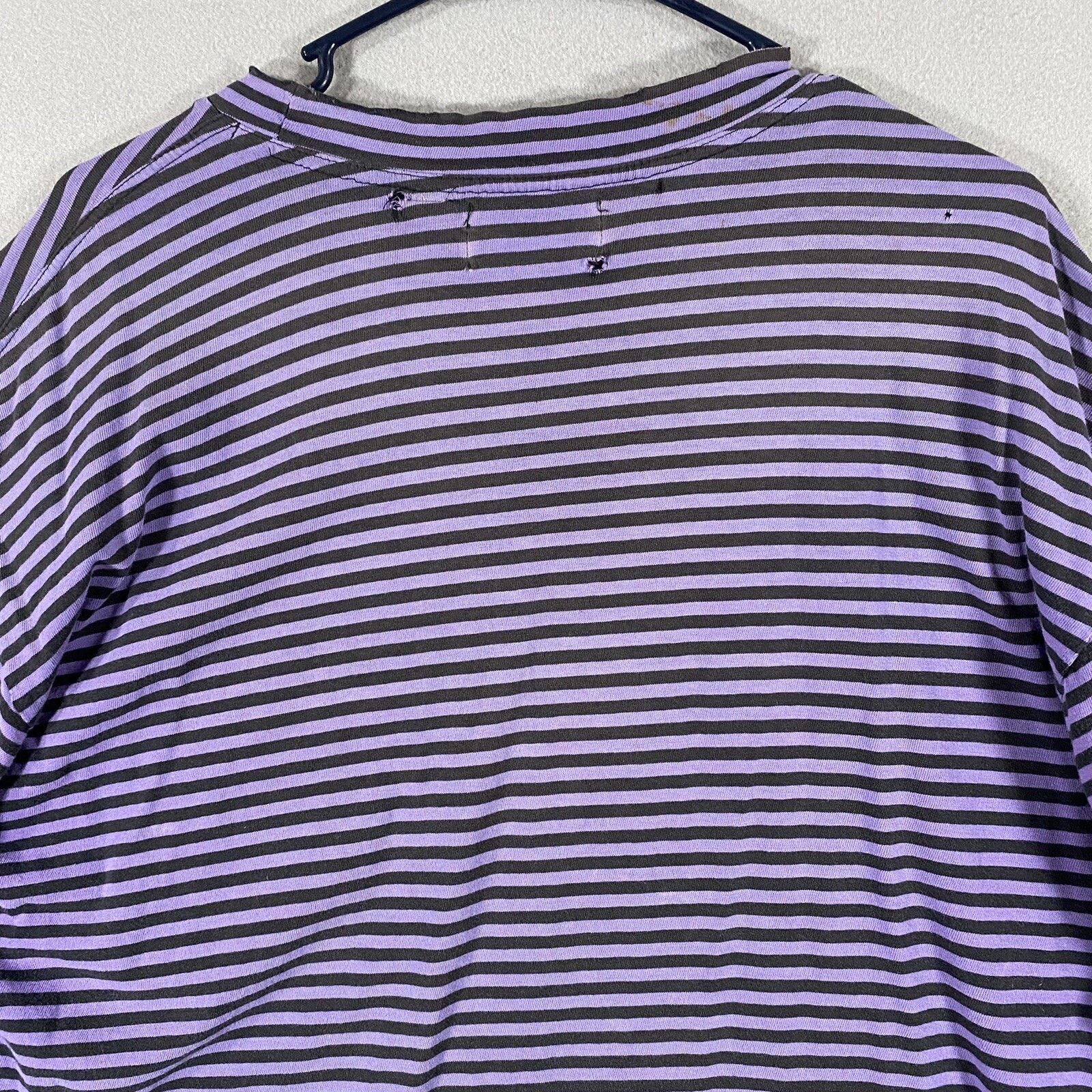 Other Vtg Fluid Sport Striped Distressed T Shirt USA Made Large Size US L / EU 52-54 / 3 - 10 Thumbnail