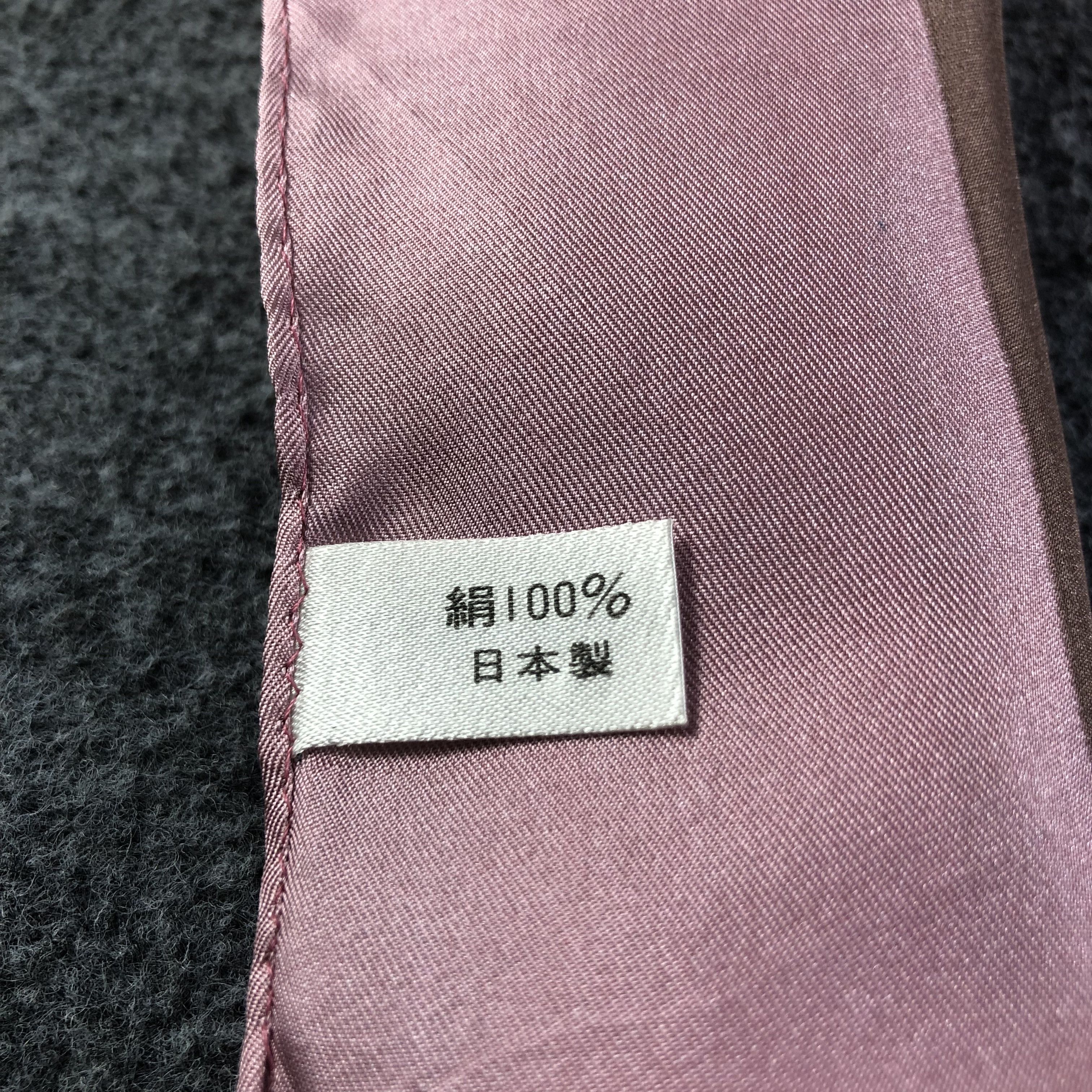 Japanese Brand Rose City Silk Scarf M780 Size ONE SIZE - 4 Thumbnail