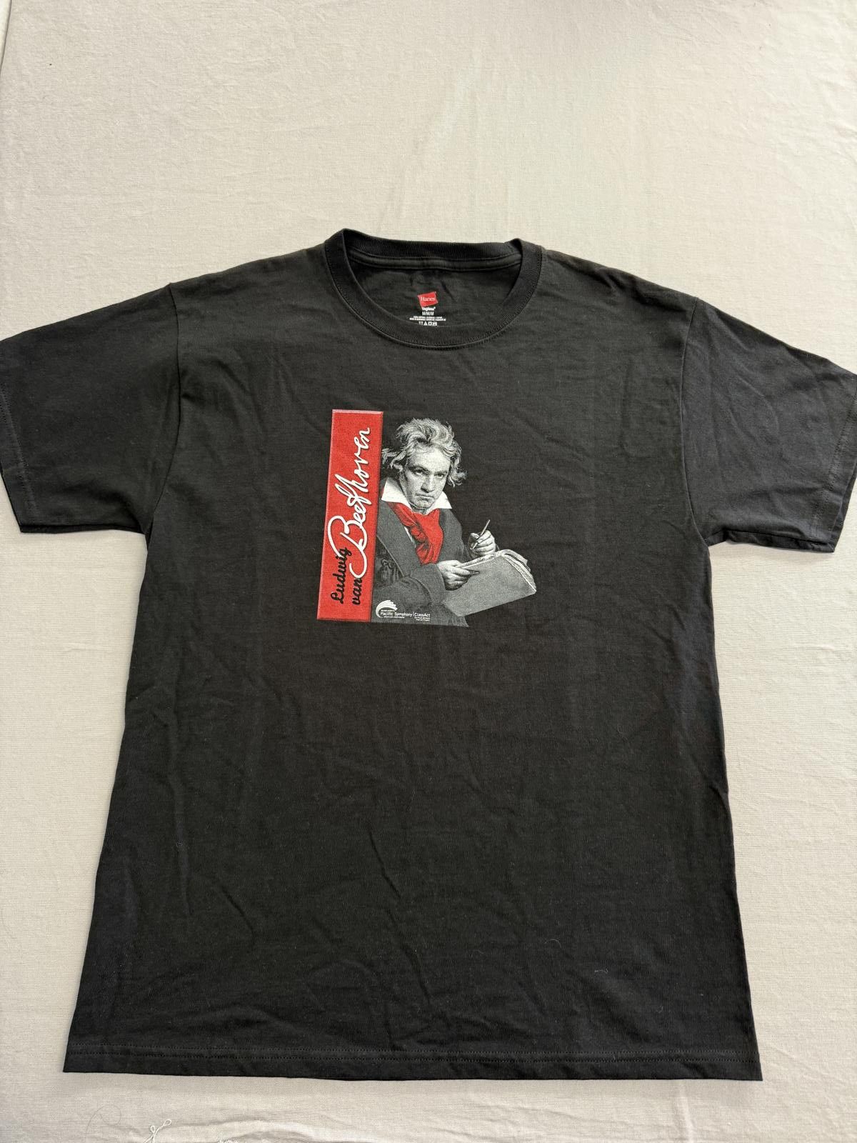 Hanes Ludwig Van Beethoven T-shirt Pacific Symphony 2011 Size US M / EU 48-50 / 2 - 1 Thumbnail