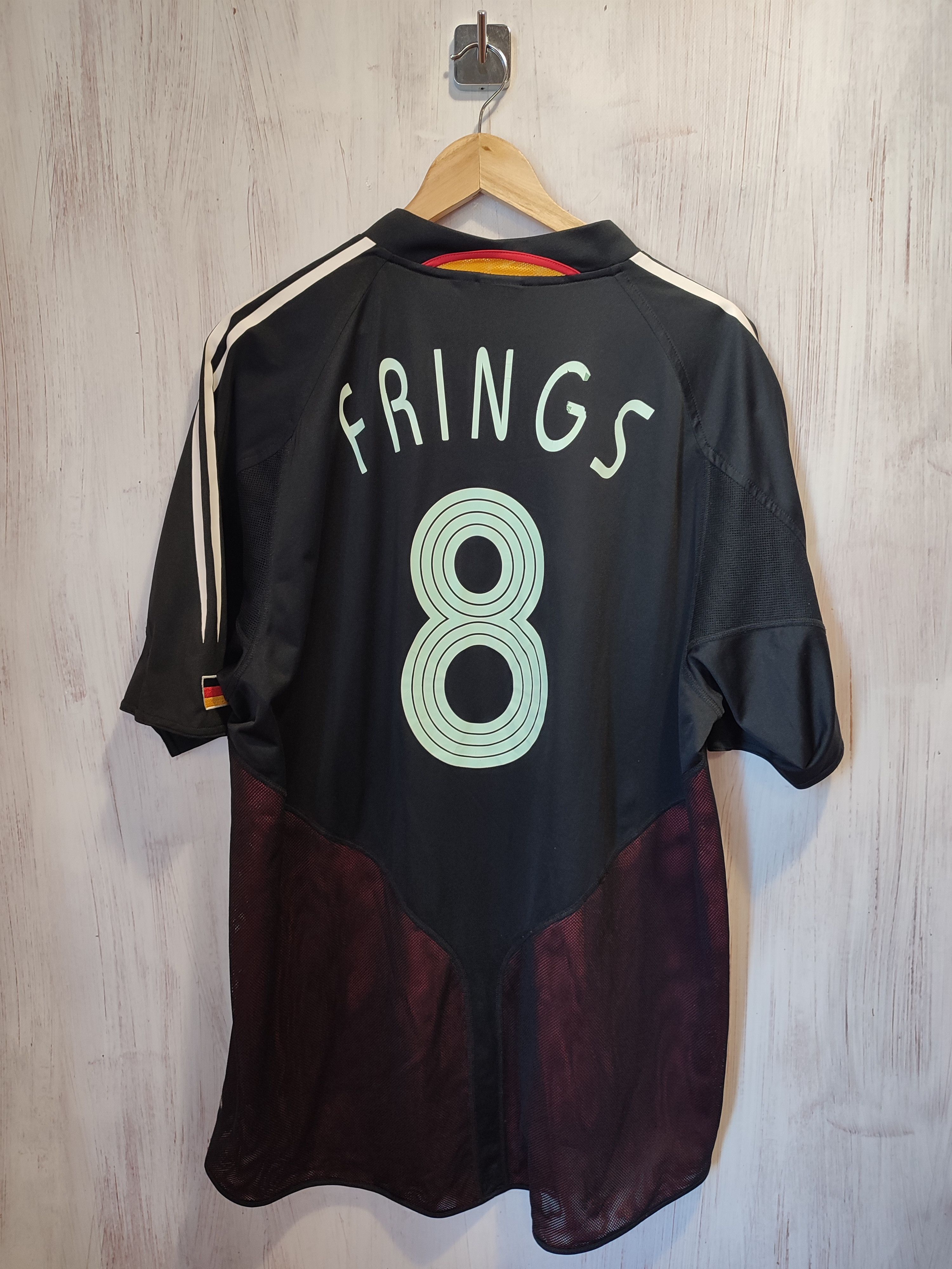 Adidas Germany 2003 2004 away soccer shirt jersey kit tee Frings Size US XXL / EU 58 / 5 - 1 Thumbnail
