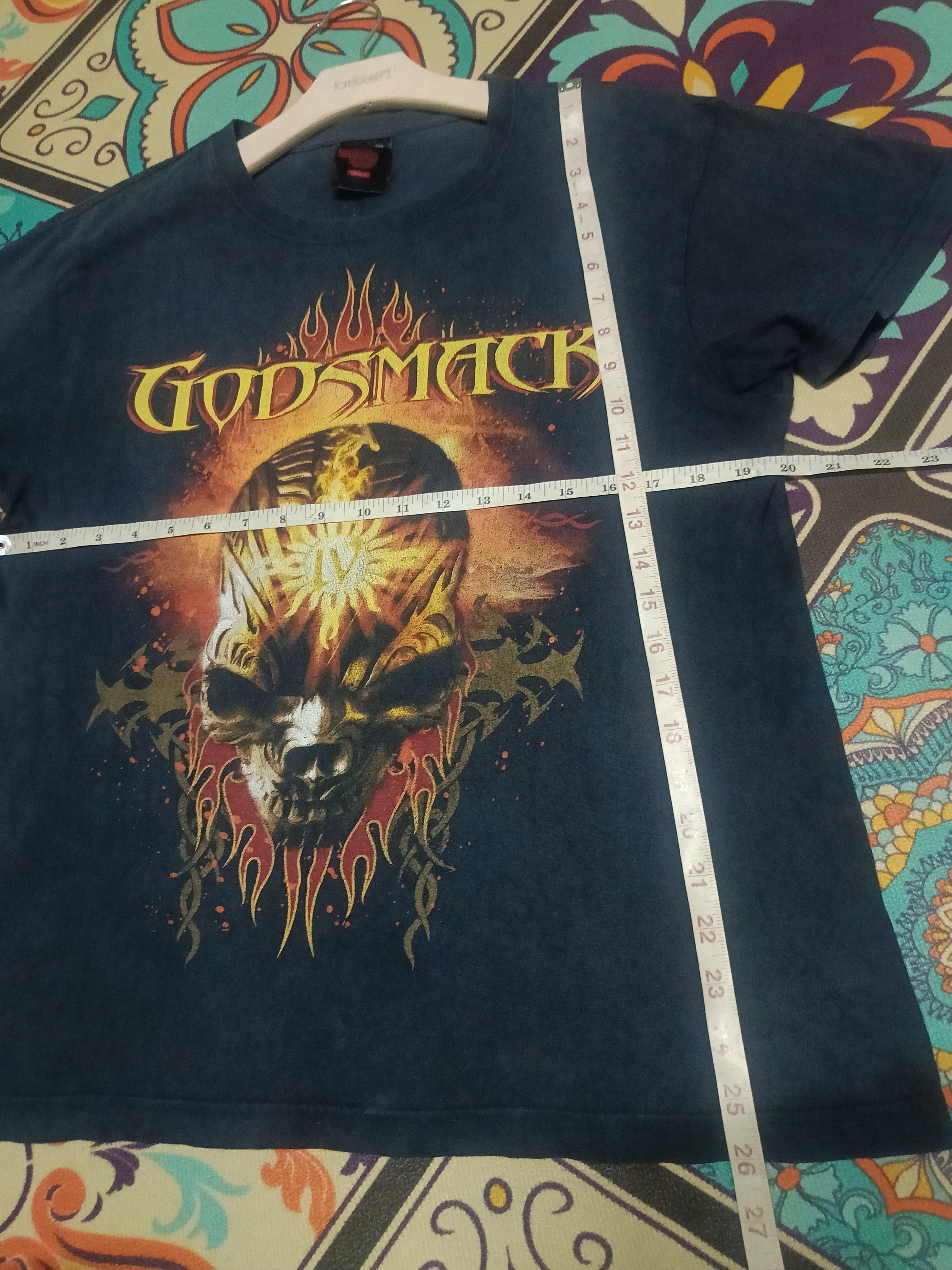 Band Tees Vtg Y2K Godsmack Album cover tees Size US M / EU 48-50 / 2 - 7 Thumbnail