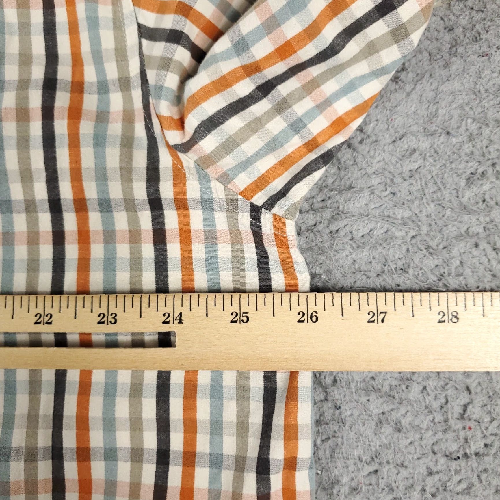 Vintage Columbia Casual Button-Up Shirt Mens 2XL Beige Check Long Sleeve Size US XXL / EU 58 / 5 - 7 Thumbnail