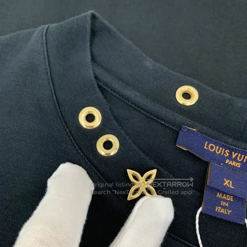 Louis Vuitton Louis Vuitton Black Cotton T. Size XL / US 12-14 / IT 48-50 - 7 Thumbnail