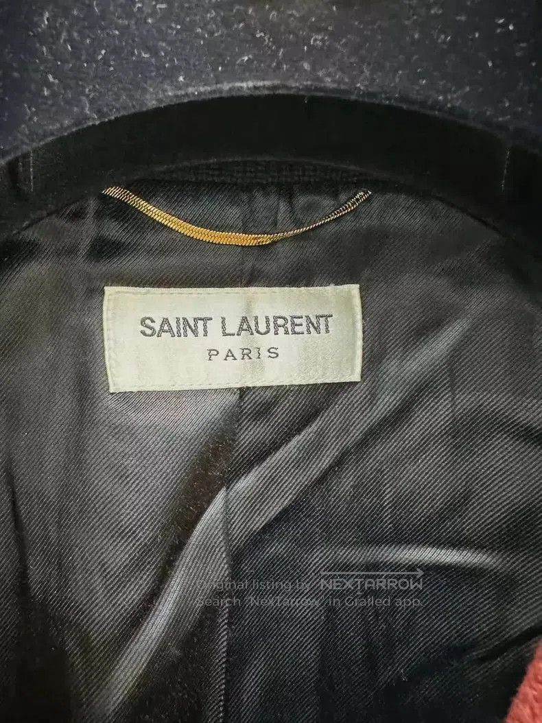 Yves Saint Laurent YSL Burgundy Classic Varsity Jacket. Size US S / EU 44-46 / 1 - 2 Thumbnail