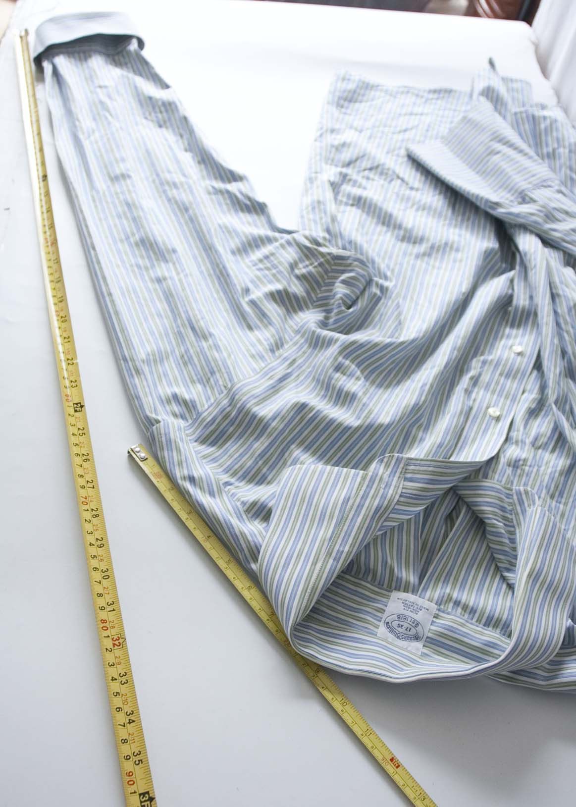 Brooks Brothers Brooks Brothers Shirt Slim Fit Size 17-35 Stripe Size US XL / EU 56 / 4 - 3 Thumbnail