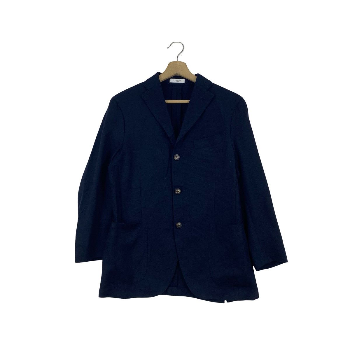 Boglioli Vintage BOGLIOLI MILANO Knit Blazer Jacket Casual Tailored Size S / US 4 / IT 40 - 1 Thumbnail