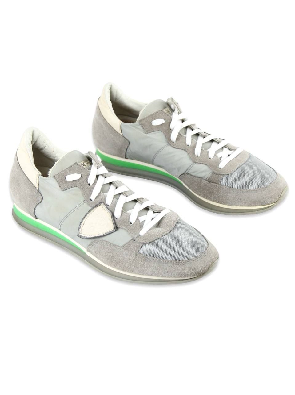 Philippe Model PHILIPPE MODEL Suede and textile sneakers Size US 9 / EU 42 - 3 Thumbnail