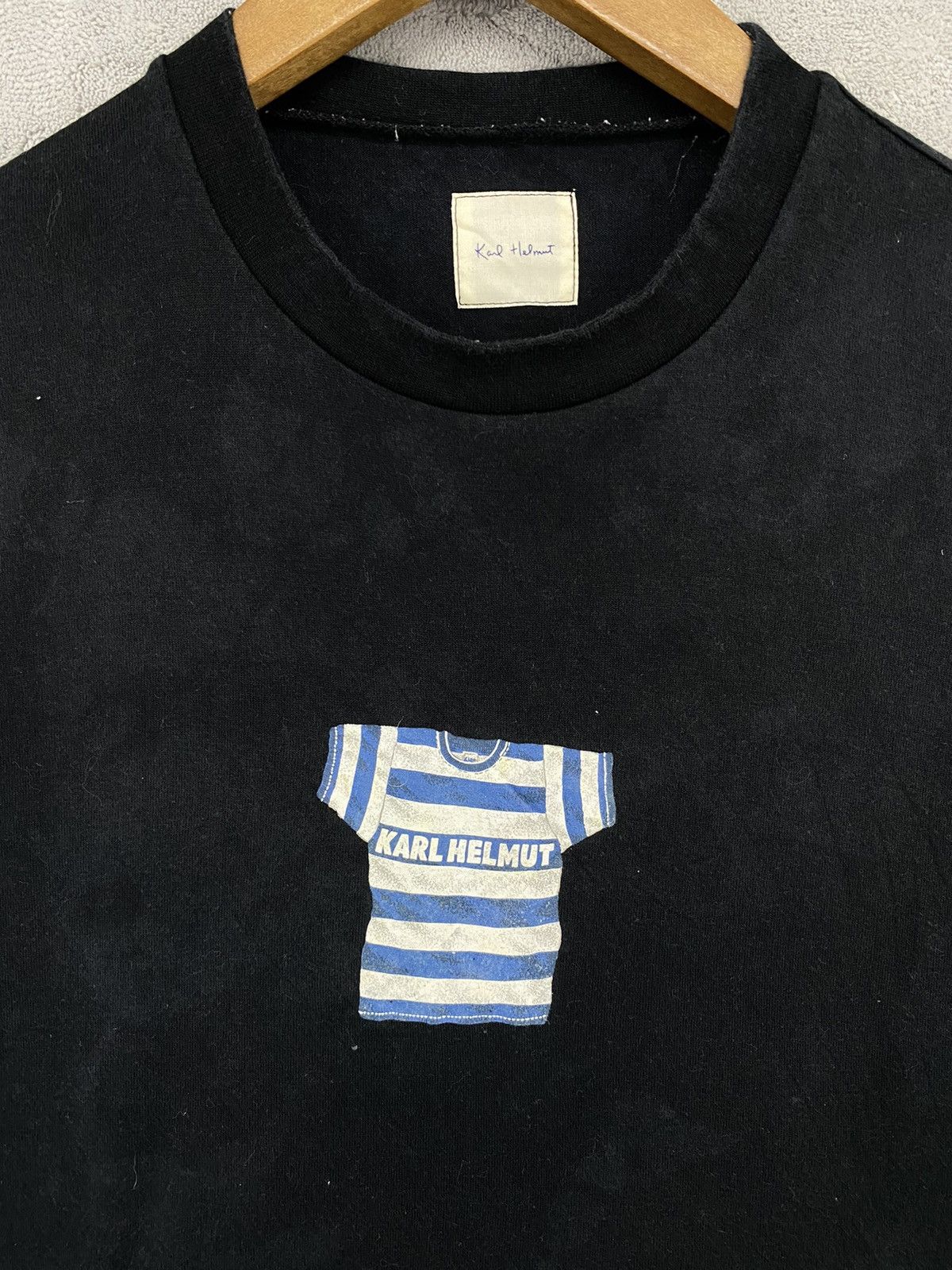Japanese Brand × Karl Helmut × Vintage Karl Helmut Tee Size US M / EU 48-50 / 2 - 2 Thumbnail