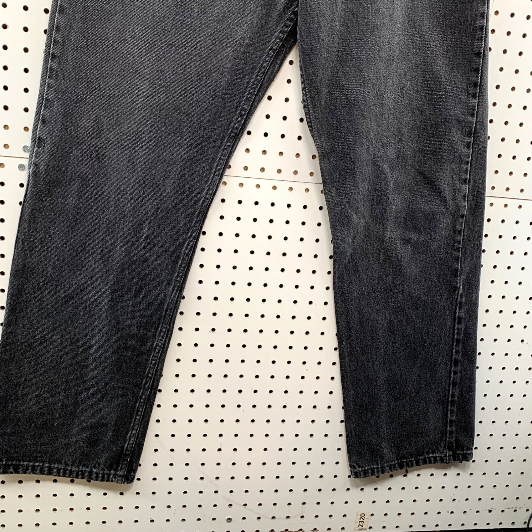 Levi's VINTAGE Levis 505 Black Denim Jeans Mens Straight Leg Size 38x34 Regular Fits 36x31 Size US 36 / EU 52 - 4 Thumbnail