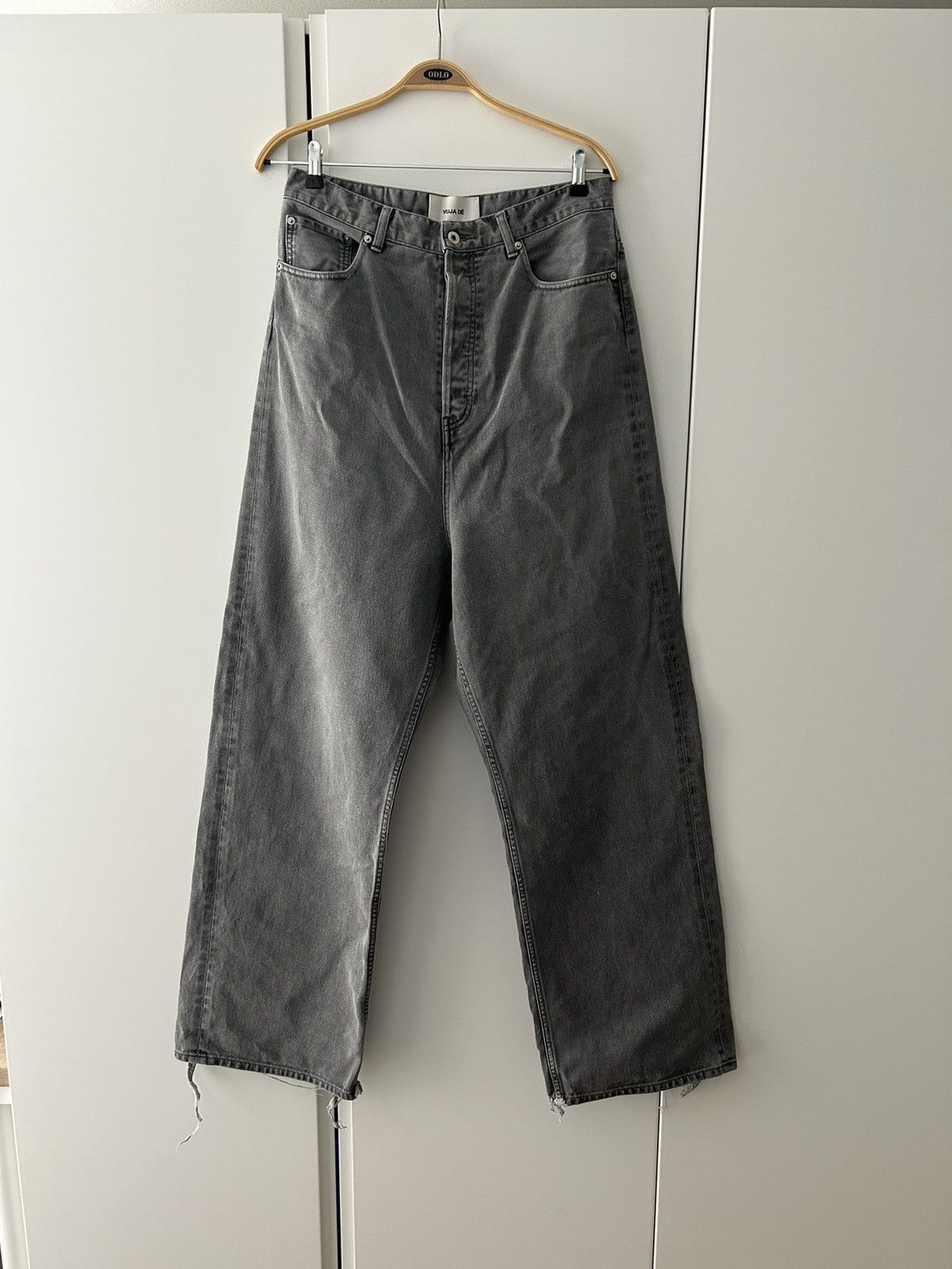 Vuja De Vuja De PL Denim Effect Trousers | Grailed