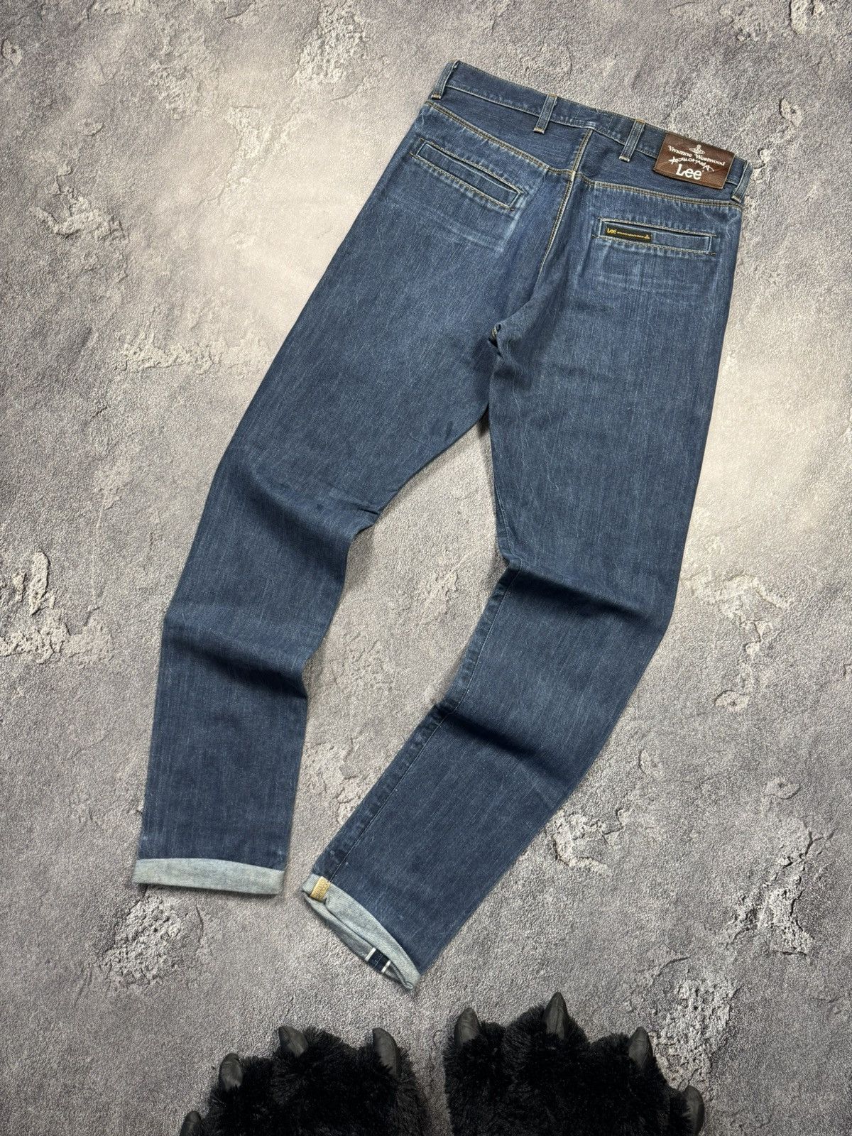 Lee × Vivienne Westwood Vivienne Westwood x Lee "Mayfair" Jeans — Rare Collaboration Size US 30 / EU 46 - 3 Thumbnail