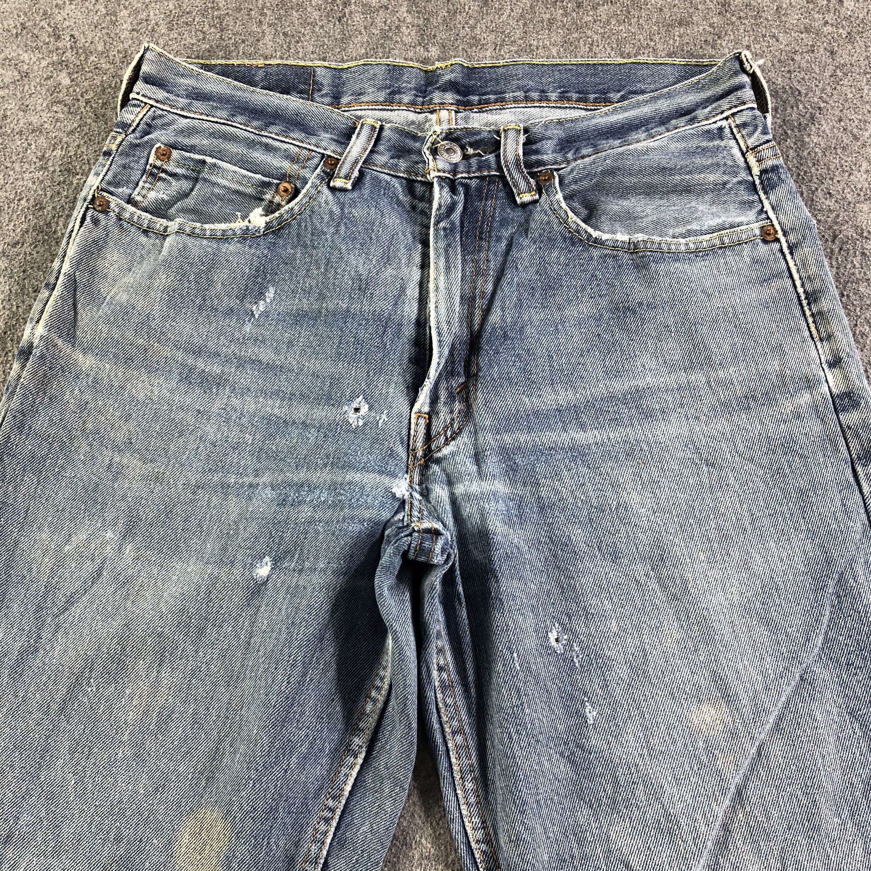 Levi's Vintage Blue Wash Levis 550 Jeans-J3127 Size US 32 / EU 48 - 3 Thumbnail