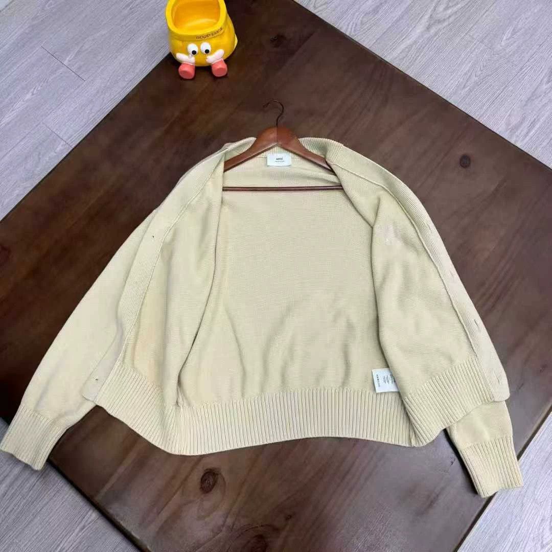 Unknown London AMI Wool Knit Cardigan XL - YI1230 Size XL / US 12-14 / IT 48-50 - 3 Thumbnail