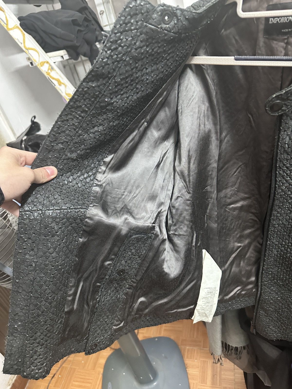 Emporio Armani Armani leather jacket Size US M / EU 48-50 / 2 - 4 Thumbnail