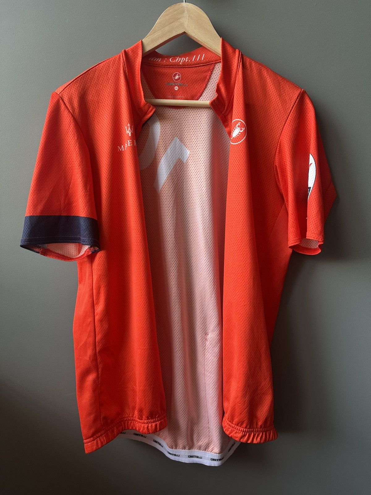 Maserati Castelli x Maserati Cycling Jersey Red Short Sleeve Size US XL / EU 56 / 4 - 4 Thumbnail