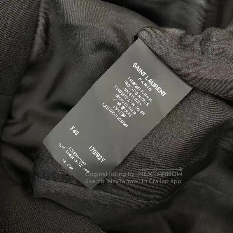 Other YSL Black Wool Dress for Women . Size XXS / US 00 / IT 34 - 4 Thumbnail