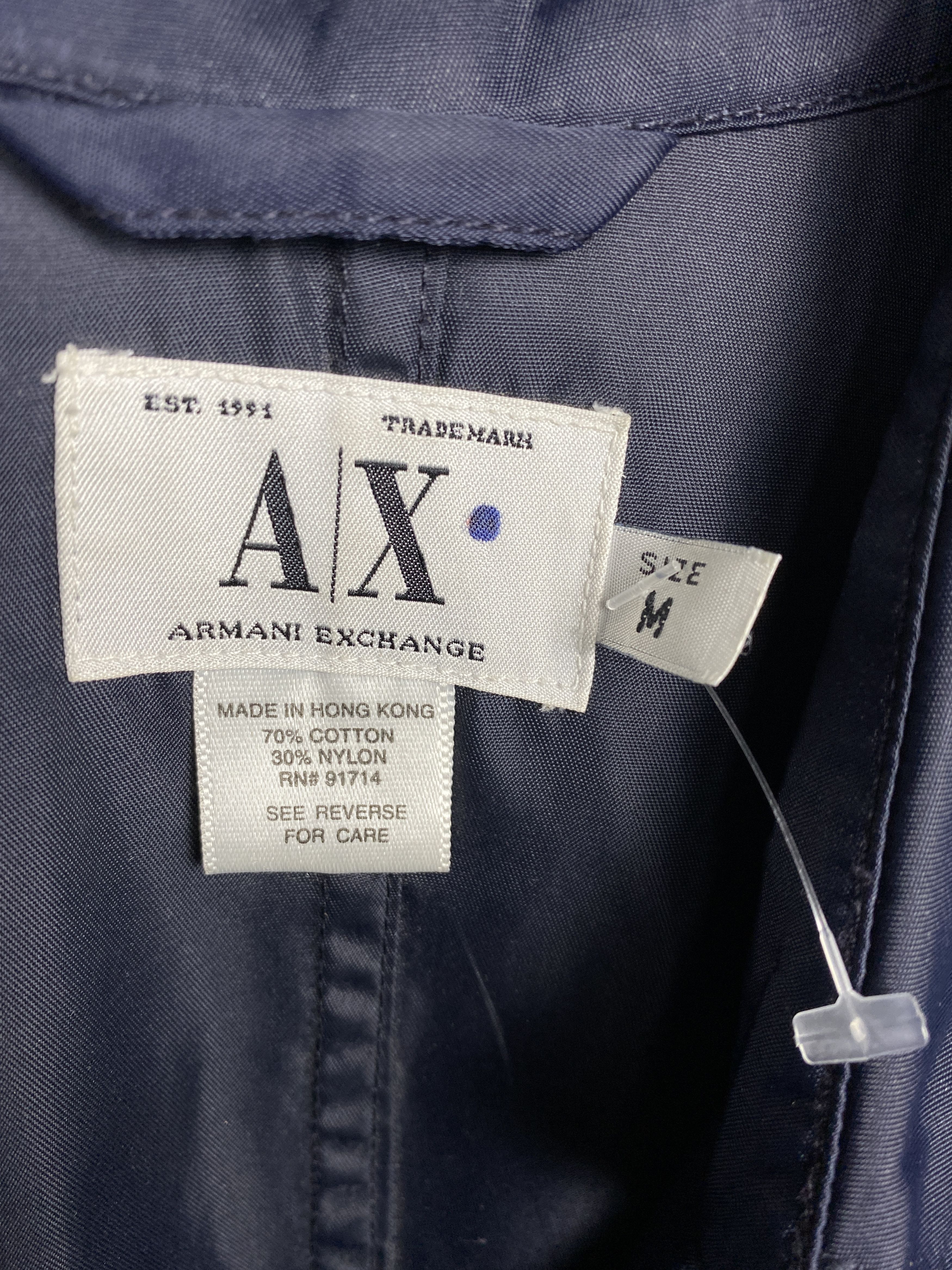 Armani Exchange Armani Exchange Vintage Double Breasted Trench Coat Size US M / EU 48-50 / 2 - 7 Thumbnail