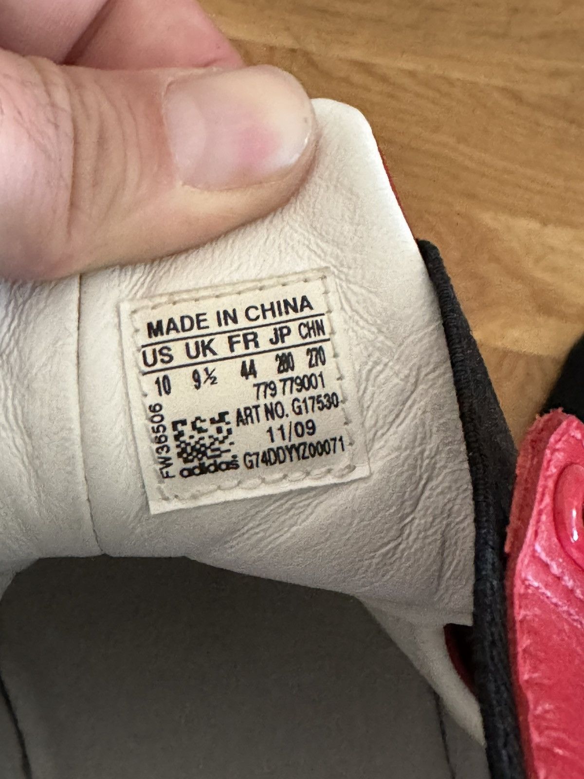 Y-3 Y-3 Red Mid Top Sneaker Size US 10 / EU 43 - 6 Thumbnail