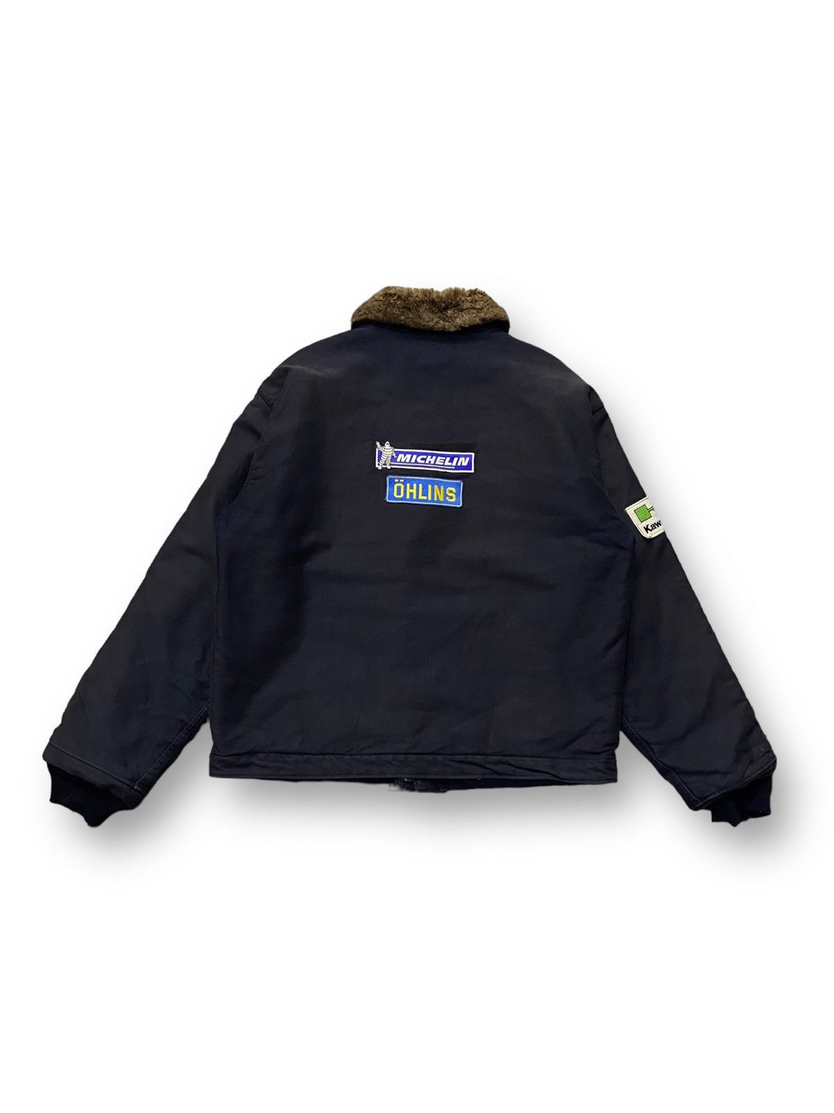 Vintage Vintage 40s USN N1 Deck Jacket Vtg Kawasaki Custom Patch Size US L / EU 52-54 / 3 - 2 Thumbnail