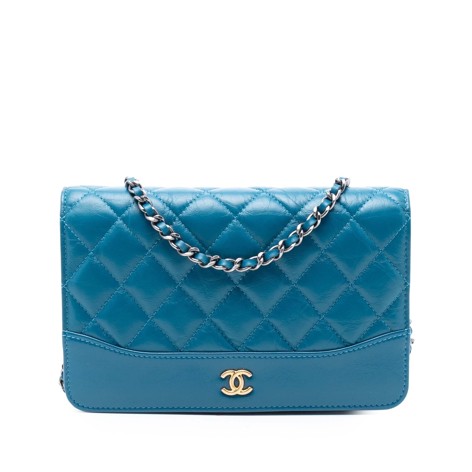 Chanel Chanel Quilted Aged Calfskin Gabrielle Wallet On Chain Size ONE SIZE - 1 Thumbnail