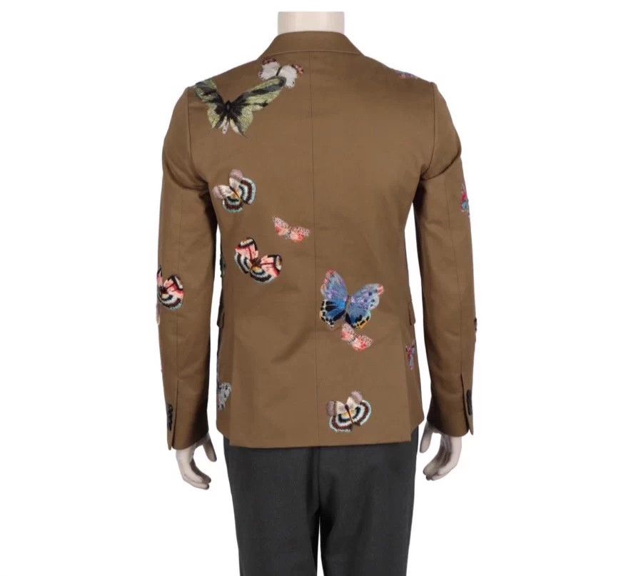 Valentino Valentino Butterfly Men's Suit Size 46S - 8 Thumbnail