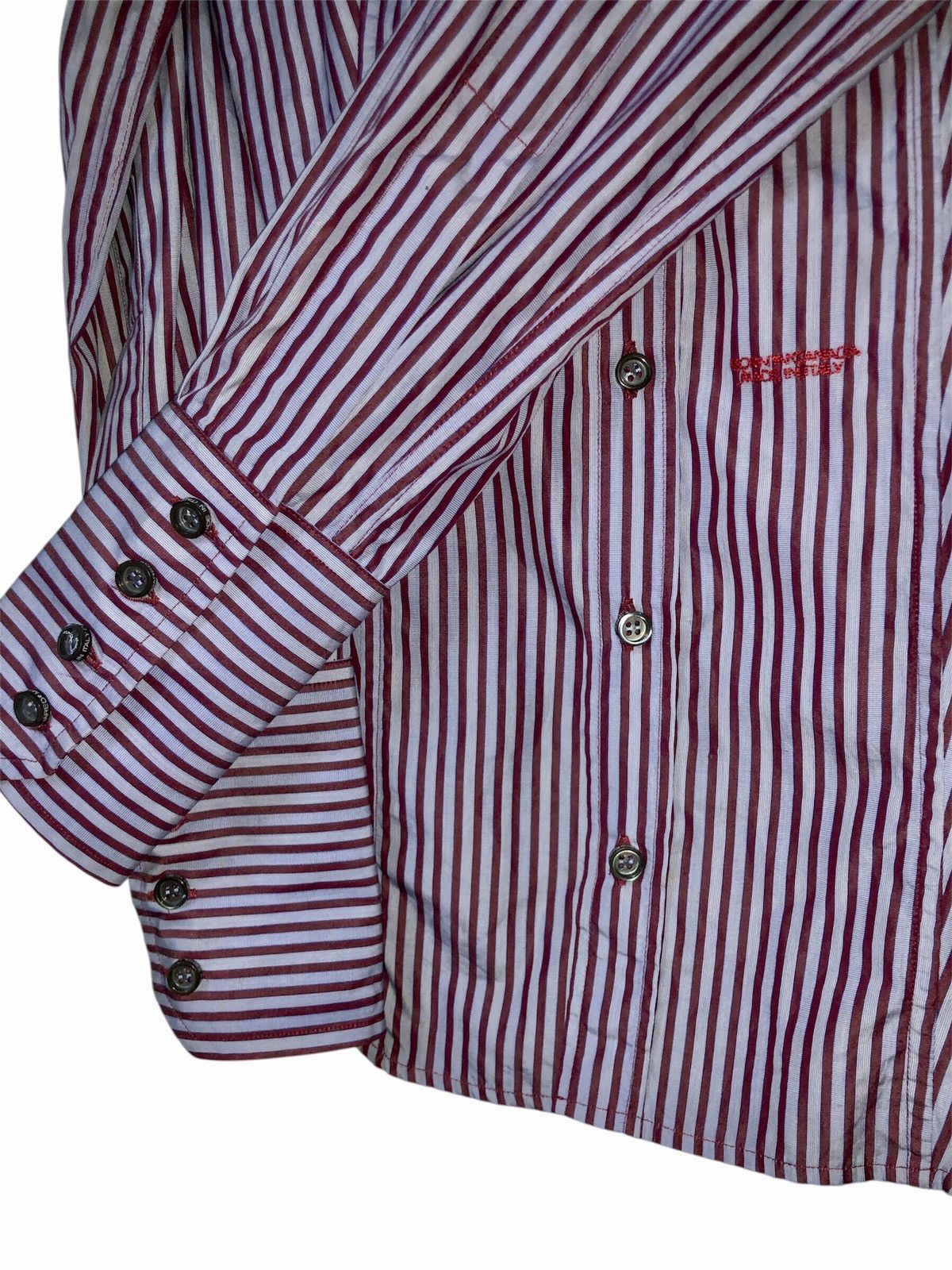 Designer × Dsquared2 DSQUARED2 BUTTON UP SHIRT BURN IN CANADA MADE IN ITLY Size S / US 4 / IT 40 - 18 Thumbnail