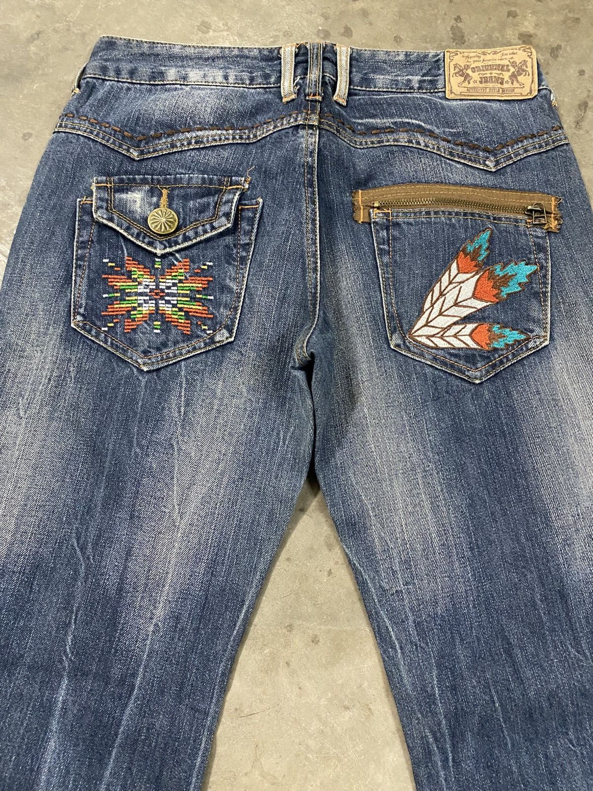 Tornado Mart Flare Jeans Japanese Origenal Japan Brand Denim @293 Size US 30 / EU 46 - 4 Thumbnail