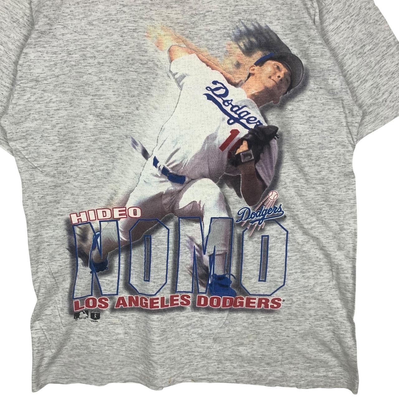 Vintage Vintage 1995 MLB HIDEO NOMO LA Los Angeles Dodgers Tee Size US L / EU 52-54 / 3 - 3 Thumbnail