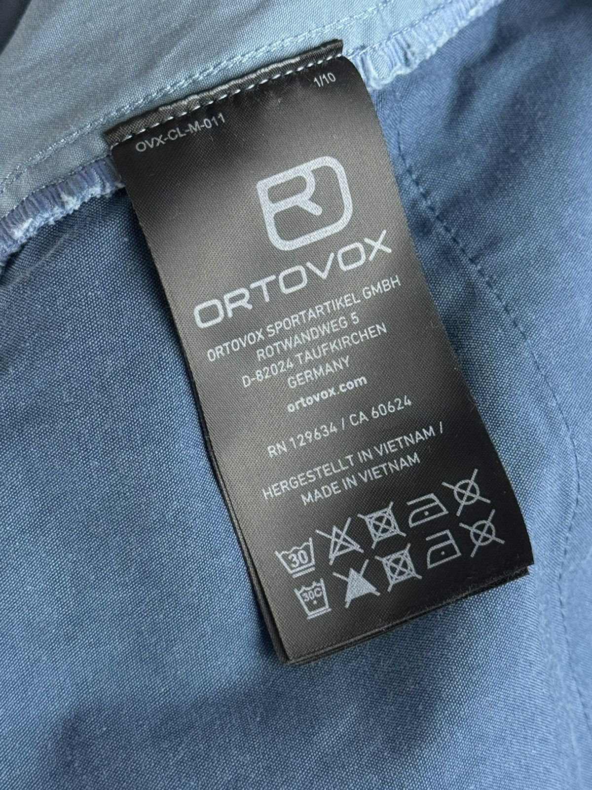 ORTOVOX Ortovox Brenta Womens Tracking Pants Blue Size 28" / US 6 / IT 42 - 9 Thumbnail