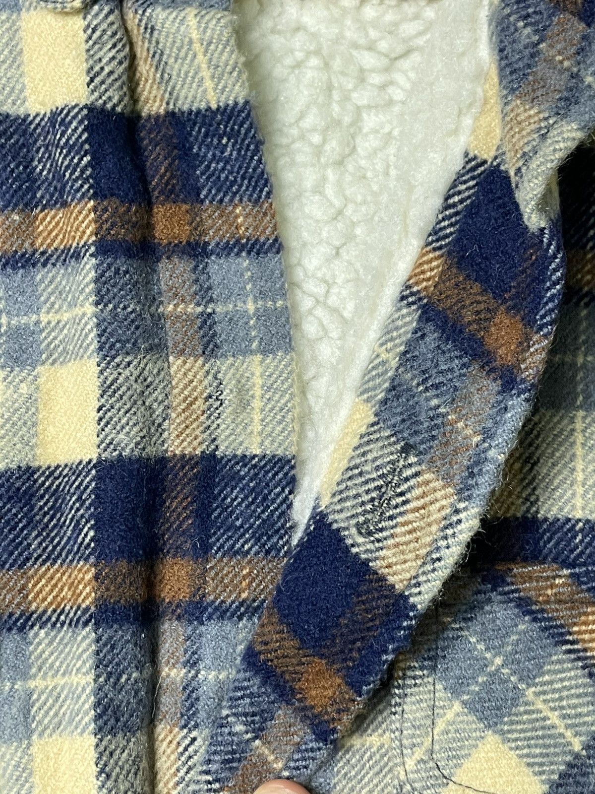 Japanese Brand × Vintage Vintage Model Wool Flannel Button Up (50) Size US L / EU 52-54 / 3 - 10 Thumbnail