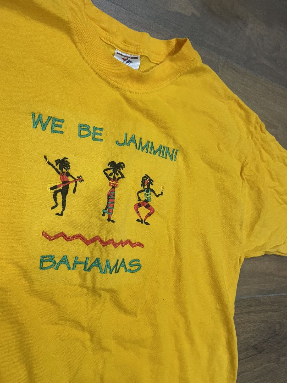 Jerzees 90s Jerzees Single Stitch Jamacian Tee Size US M / EU 48-50 / 2 - 2 Thumbnail