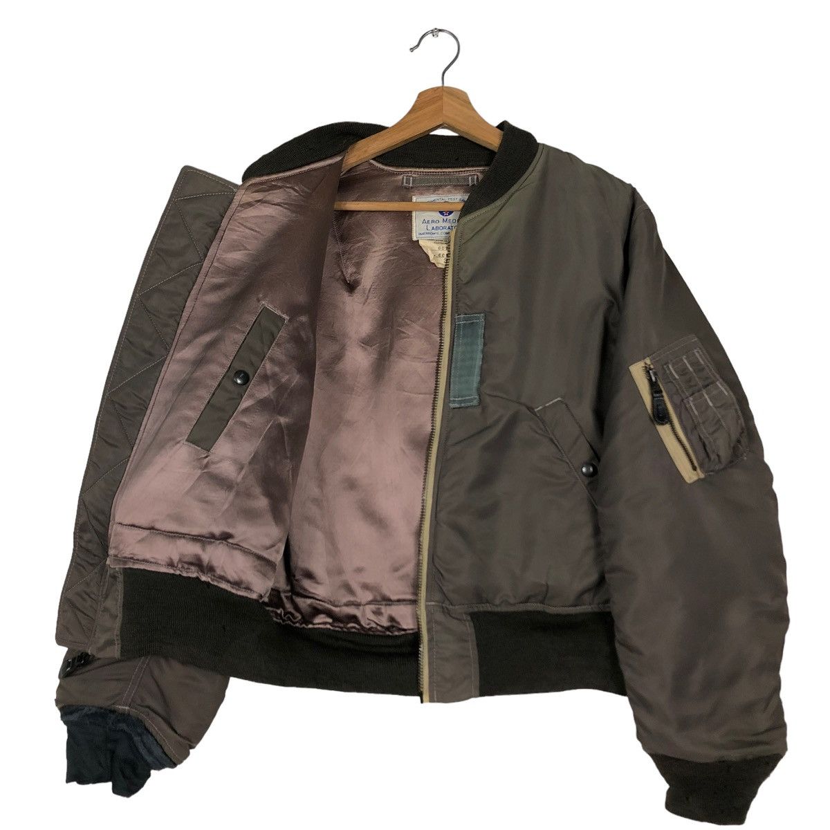 Buzz Rickson's 🔥80’s Vintage Bomber Jacket Riot Aero Medical Pherrow’s Size US S / EU 44-46 / 1 - 12 Thumbnail