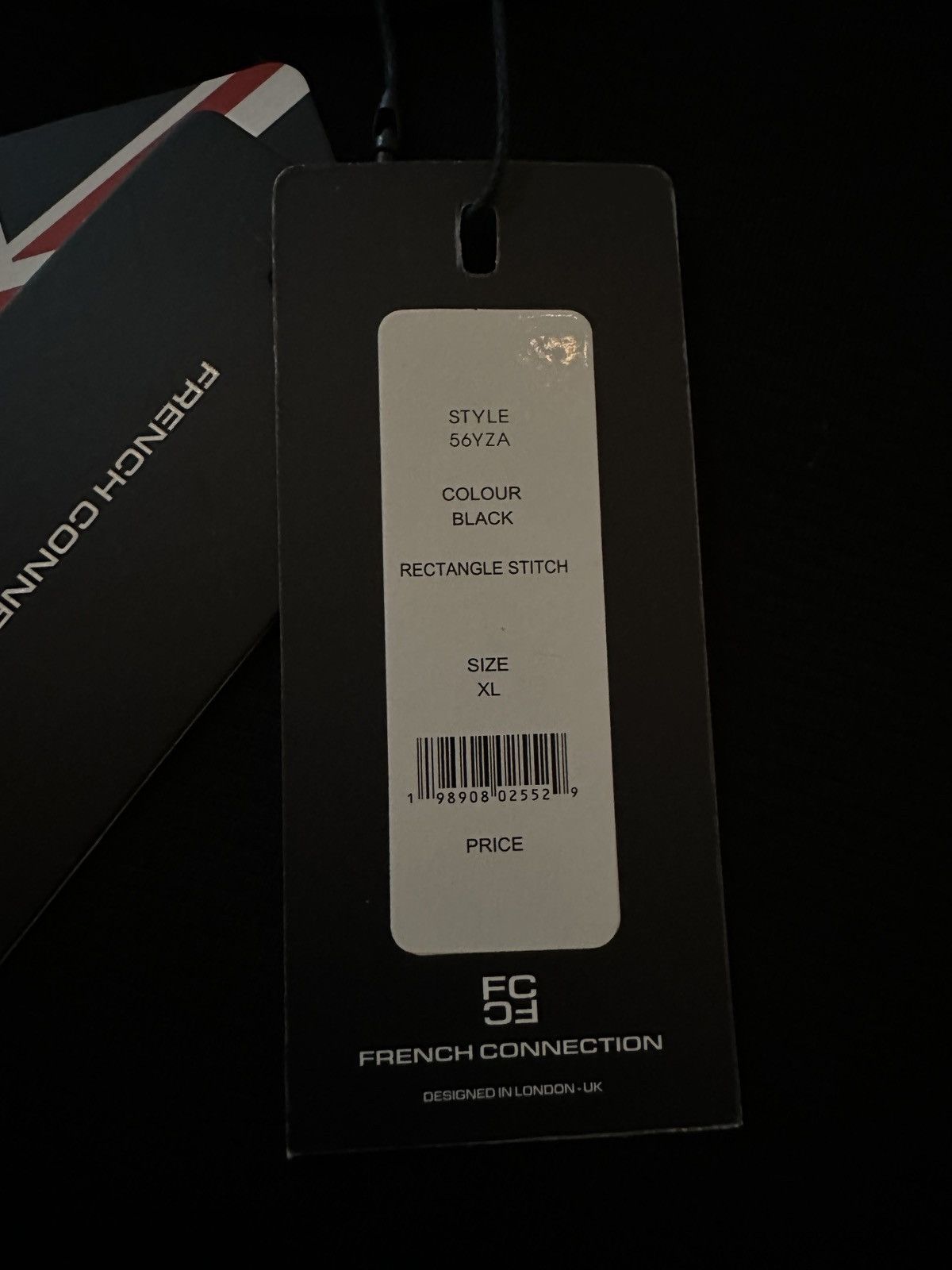 French Connection Black T-Shirt Size US XL / EU 56 / 4 - 4 Thumbnail