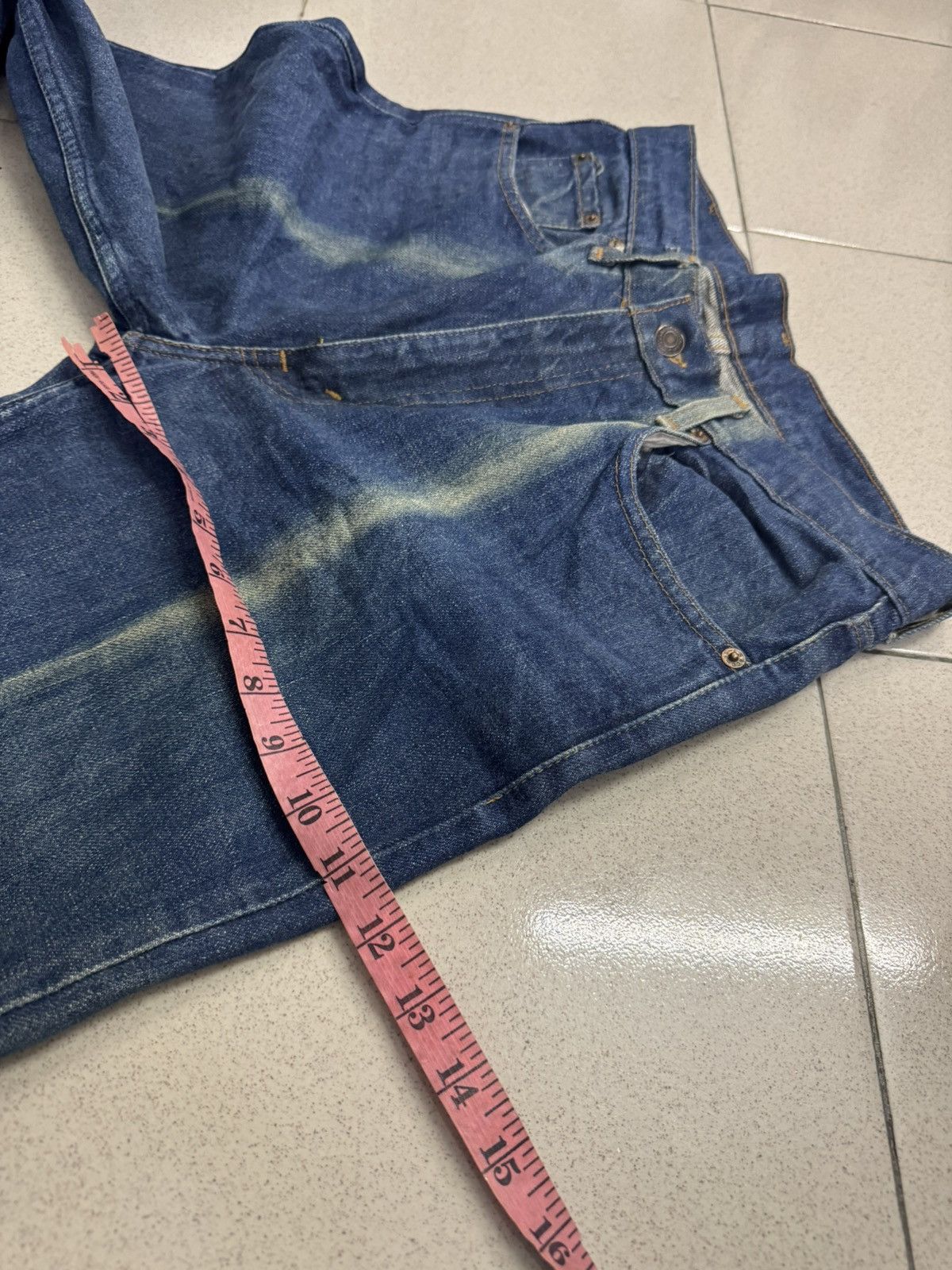 Levi's VINTAGE LEVI'S 503-0217 SUN FADED DISTRESSED JEANS W31 Size US 31 - 8 Thumbnail
