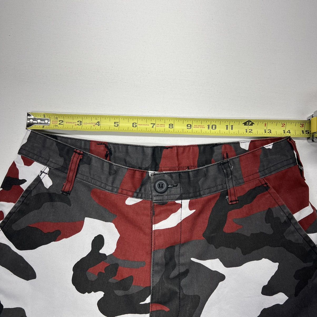 Rothco Rothco Pants Red Camo Cargo BDU Baggy Tactical Utility Y2K Size US 28 / EU 44 - 19 Thumbnail
