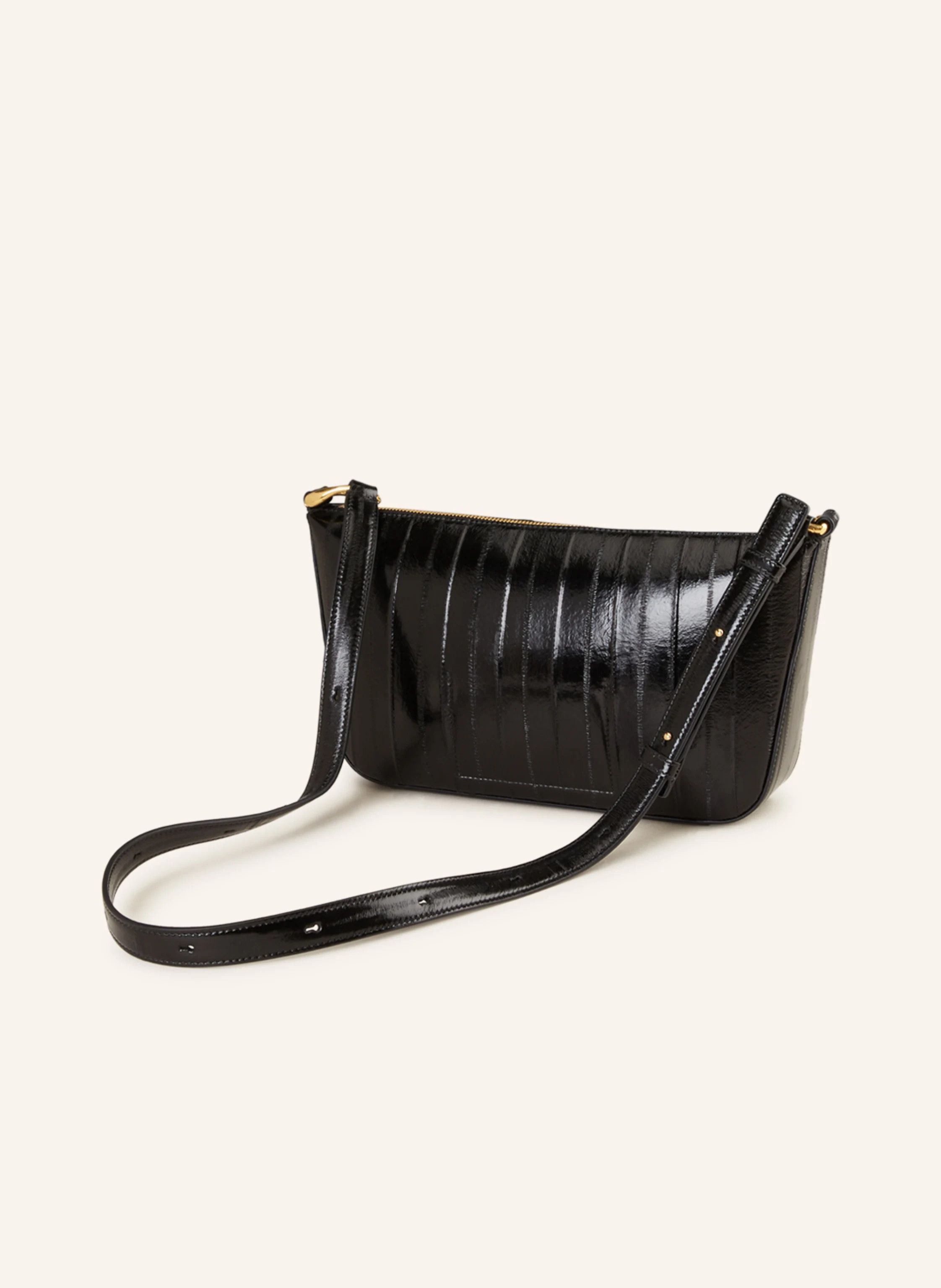 Jil Sander o1loc1c1124 Size: OS/Fold Design Shoulder Bag in Black Size ONE SIZE - 3 Thumbnail
