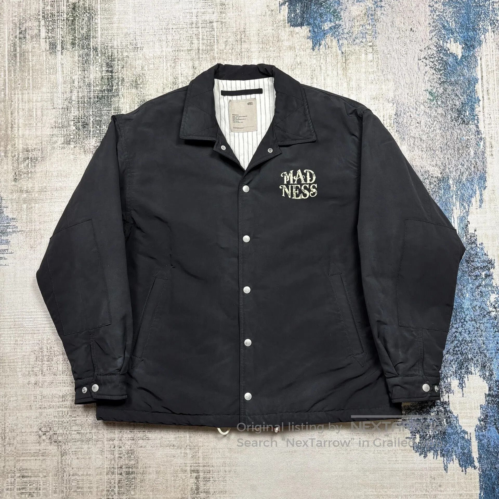 MADNESS Evo Aging Quilted Coach Jacket.