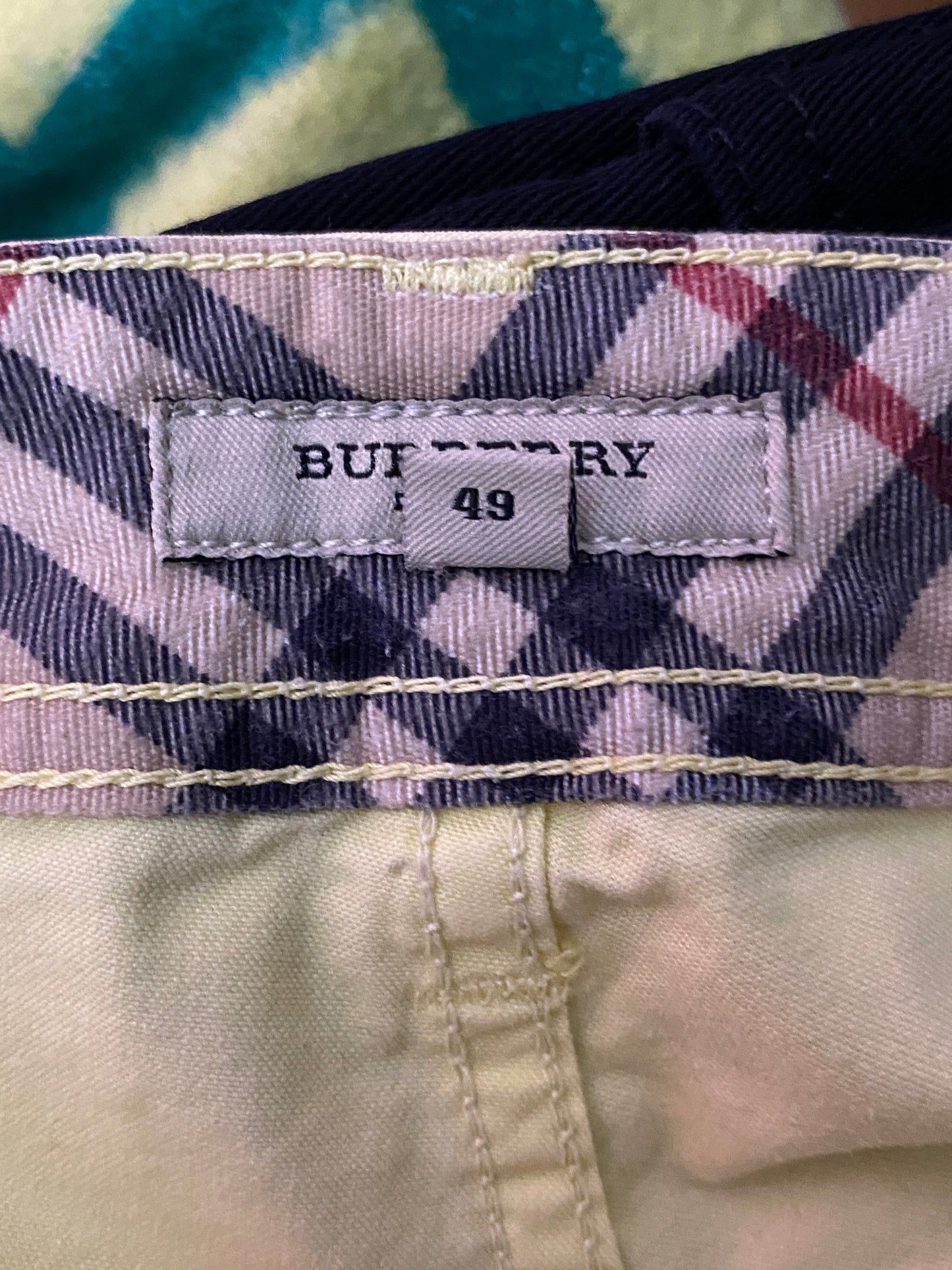 Burberry × Vintage Burberry Vintage Men's Chino Pants - 33 Size US 33 - 7 Thumbnail
