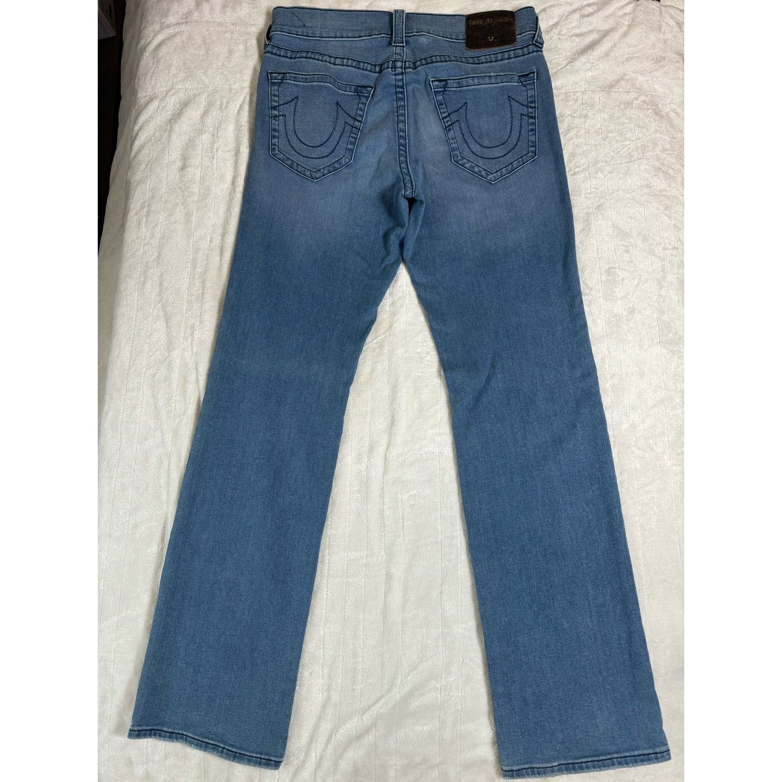 True Religion True Religion Ricky Relaxed Straight Denim Pants Men Size 33 Size US 33 - 2 Thumbnail