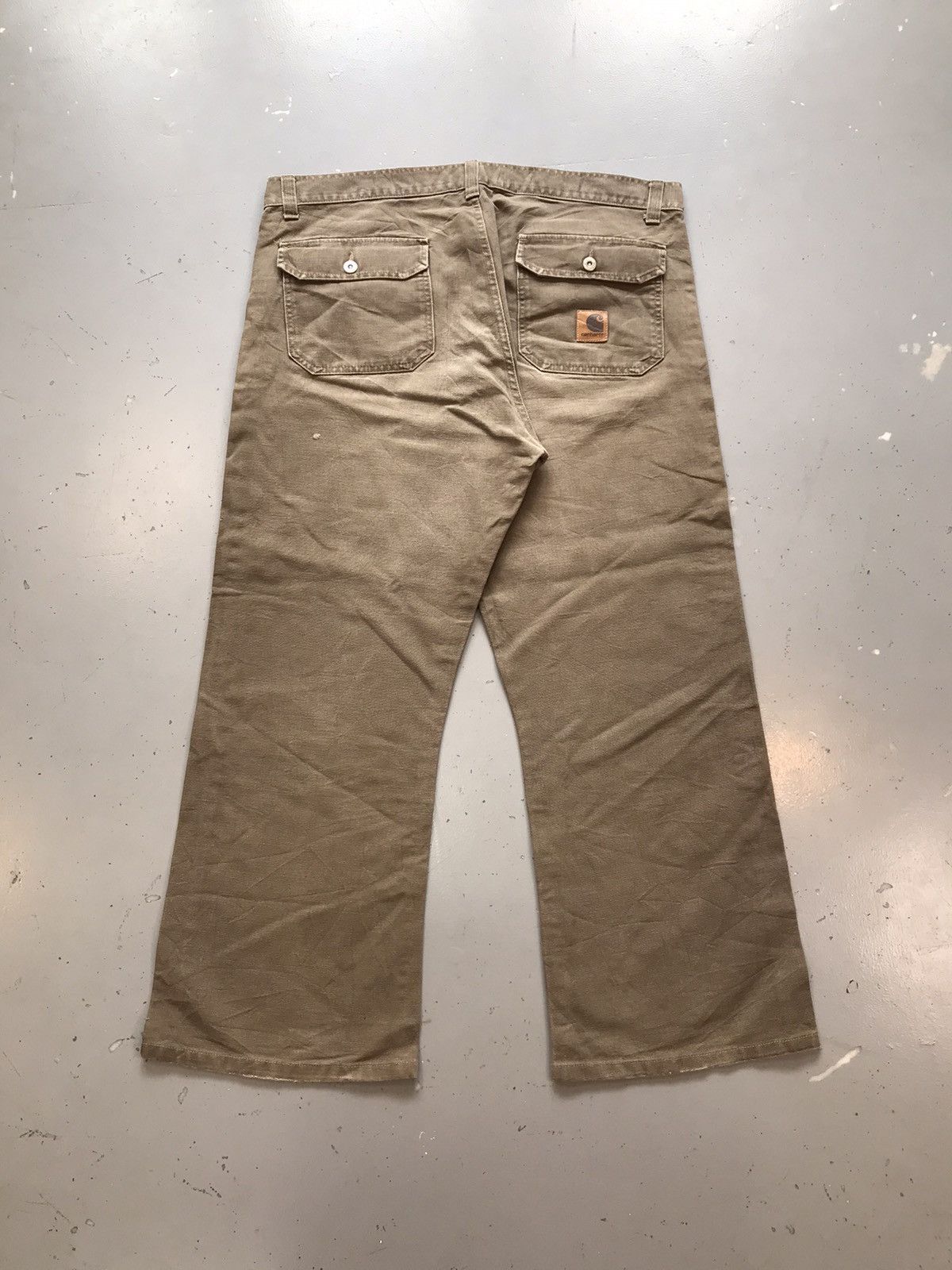 Carhartt × Vintage Vintage Carhartt biker denim pant Size US 42 / EU 58 - 2 Thumbnail