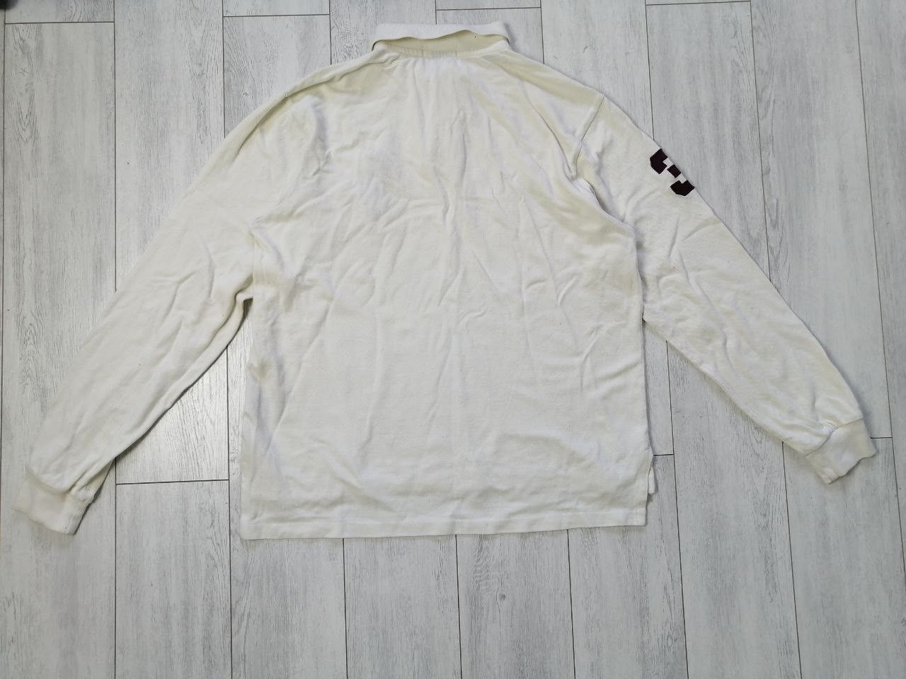 Polo Ralph Lauren Polo Ralph Lauren Rugby Shirt Big Pony #3 Long Sleeve Y2k Size US XXL / EU 58 / 5 - 4 Thumbnail